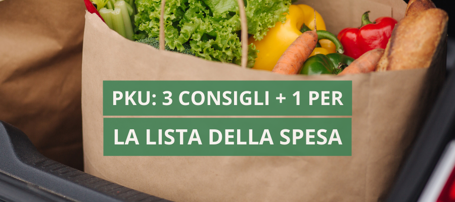 Image PKU: 3 consigli + 1 per la perfetta lista della spesa